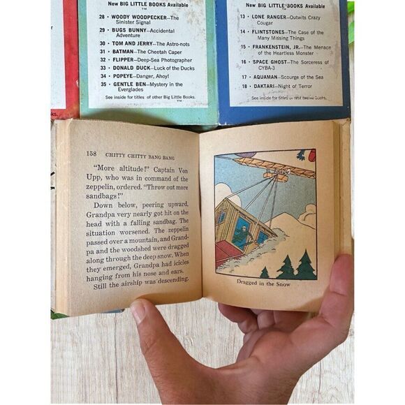 Vintage Big Little Book Collection - Set of 5 Classic Titles Including Disney, L - Picture 6 of 7